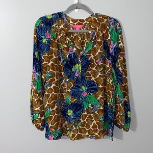 Lily Pulitzer Elsa Top, Blooms Of Paradise